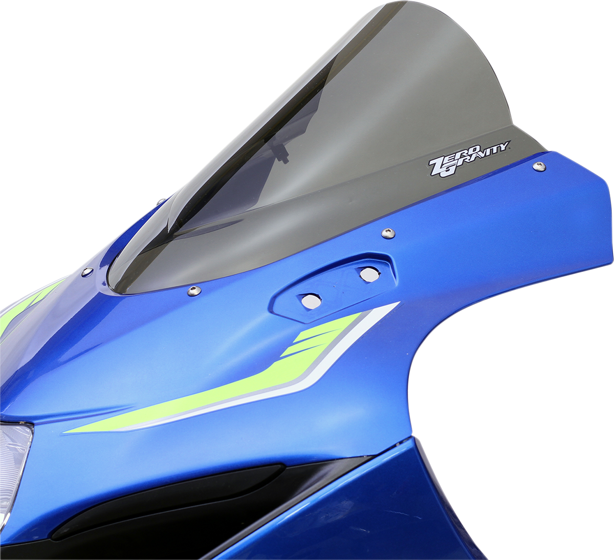 ZERO GRAVITY Double Bubble Windscreen - Light Smoke - GSX-R 1000R/Z 16-115-02
