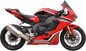 ZERO GRAVITY Corsa Windscreen - Smoke - CBR1000RR 24-427-02
