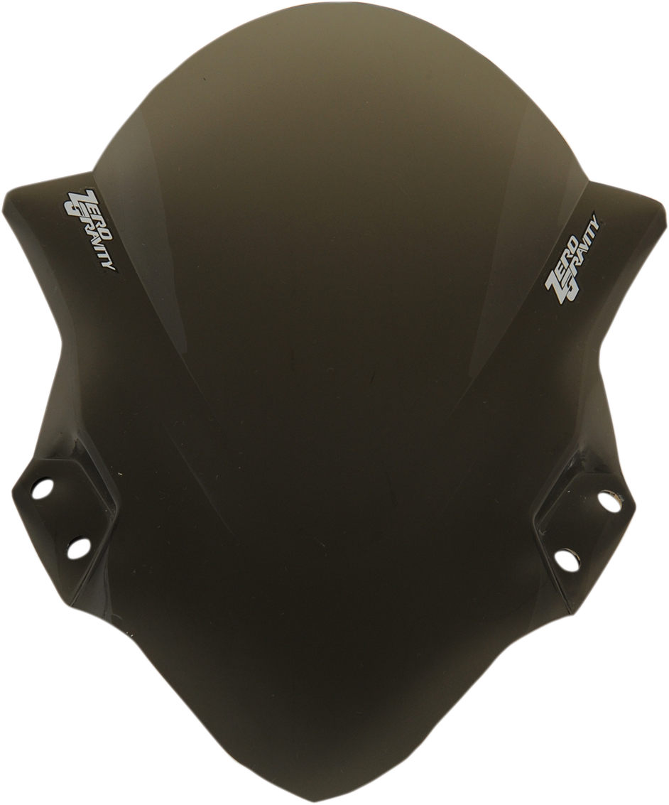 ZERO GRAVITY Double Bubble Windscreen - Light Smoke - Ninja 400 16-283-02