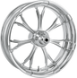 PERFORMANCE MACHINE (PM) Wheel - Paramount - Front - Dual Disc/without ABS - Chrome - 21x3.5 - '08+ FL 1202-7106R-PARAJ-CH