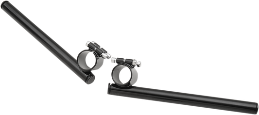 EMGO 1" Clip-On Handlebar - 39 mm - Dimpled - Black 07-93138