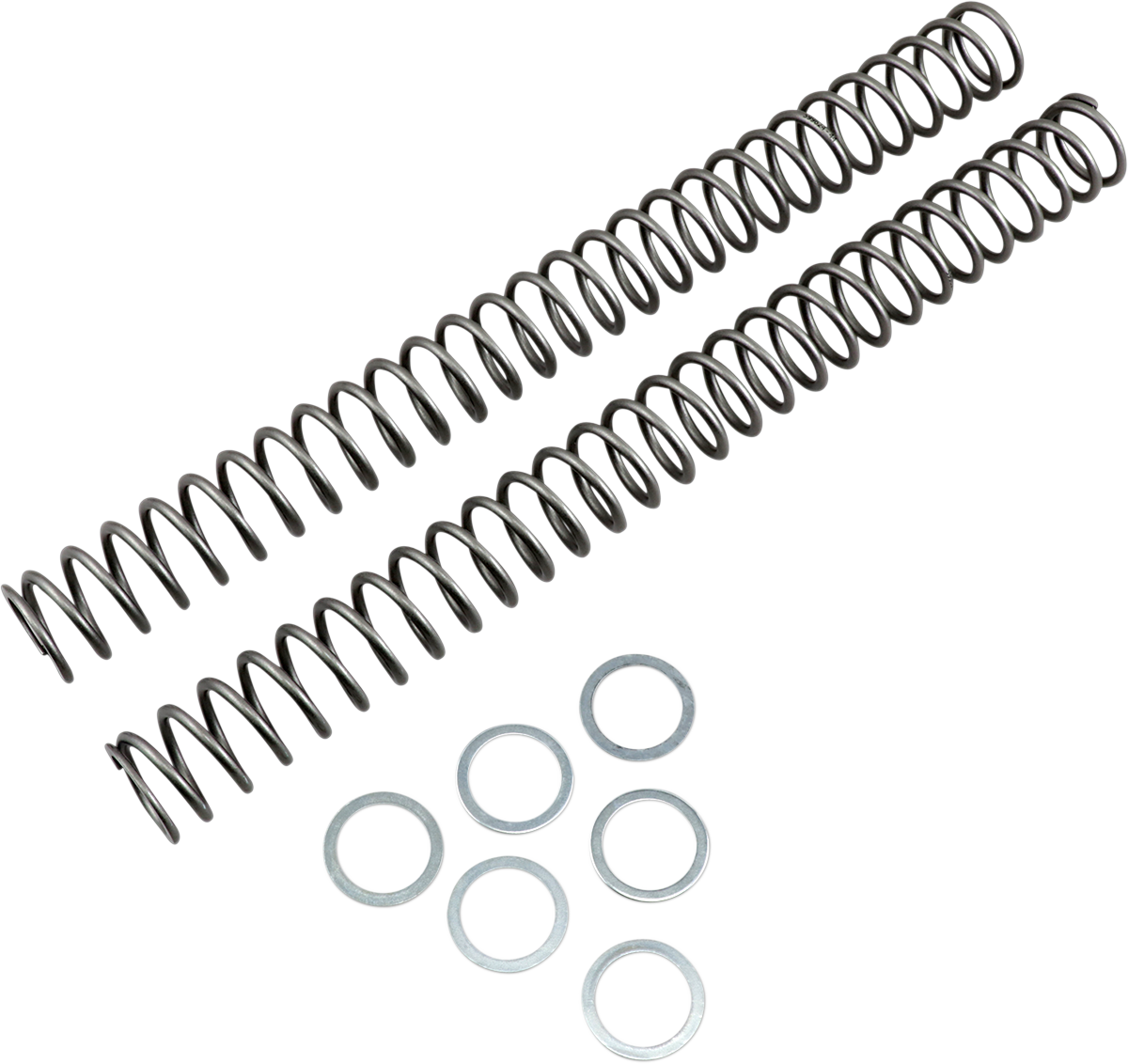Race Tech FRSP 444744 Chrome Silicon Steel Fork Springs - 0.44 kg/mm High-Performance Suspension Component