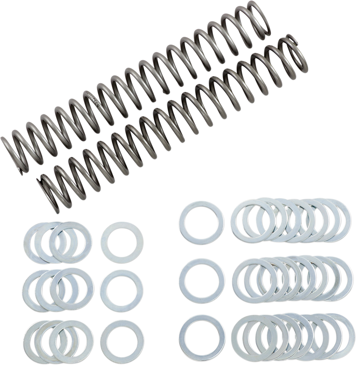 Race Tech FRSP S3825110 Chrome Silicon Steel Fork Spring – 1.10 kg/mm Stiffness for Motorcycle Suspension