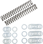 Race Tech FRSP S3825110 Chrome Silicon Steel Fork Spring – 1.10 kg/mm Stiffness for Motorcycle Suspension