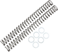 Race Tech FRSP 444552 Chrome Silicon Fork Spring - 0.52 kg/mm Stiffness, High Performance