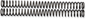 Race Tech FRSP 444944 Chrome Silicon Steel Fork Springs - 0.44 kg/mm