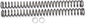 Race Tech FRSP 444942 Chrome Silicon Steel Fork Spring - 0.42 kg/mm
