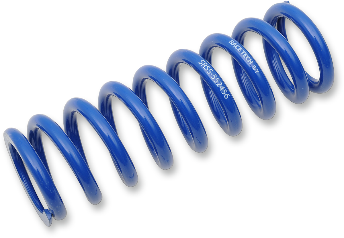 RACE TECH Sport Series Rear Shock Spring - Blue - Part Number SRSP 552456