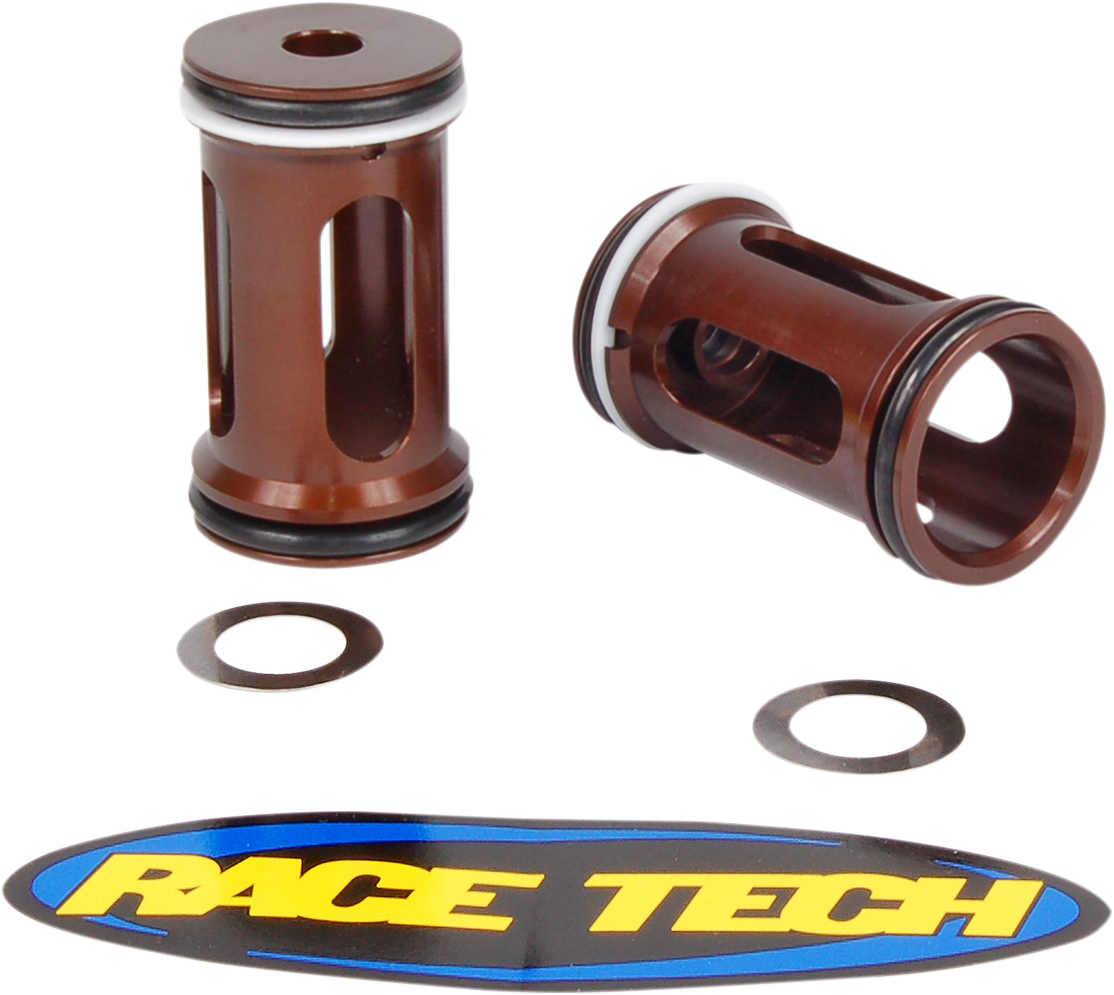 Race Tech FKTC RP3601P Fork Reservoir Piston - Dual-Chamber Replacement for KYB Forks