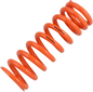 Race Tech SRSP 6326P25 Progressively Wound Shock Spring - Orange, 493 lb/in Spring Rate