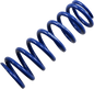 RACE TECH SRSP 652650 Rear Blue Shock Spring - Race Series, 280 lb/in Spring Rate
