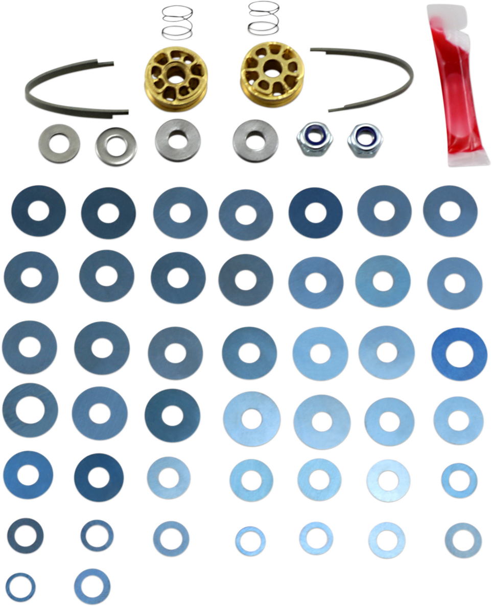 Race Tech Rebound Gold Valve Fork Kit FRGV S02 for Improved Suspension Tuning