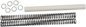 Race Tech FRSP S2938080 Fork Spring - 0.80 kg/mm Chrome Silicon Steel for Precise Performance