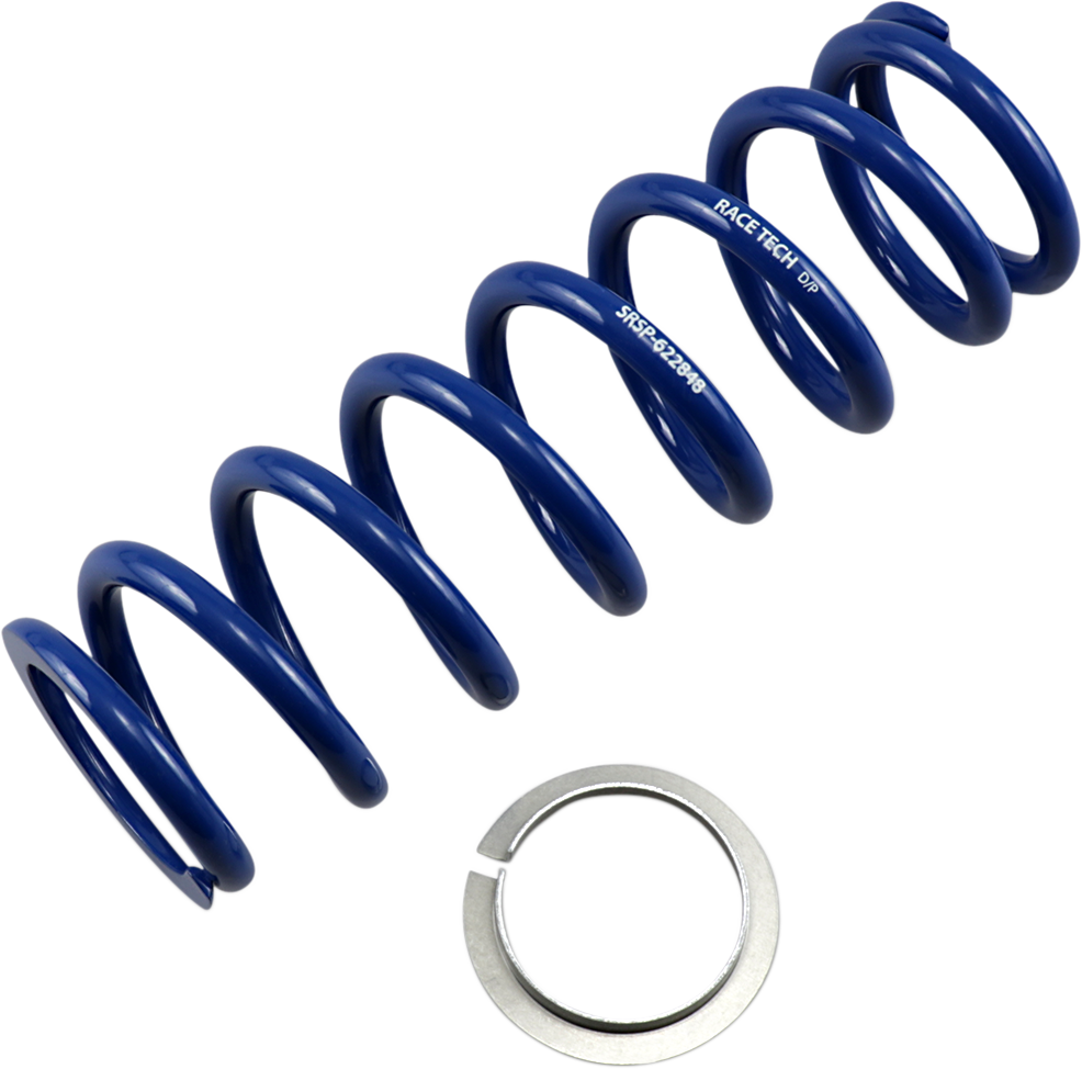 Race Tech SRSP 622848 Sport Series Shock Spring - 269 lb/in Blue for Front and Rear Suspension