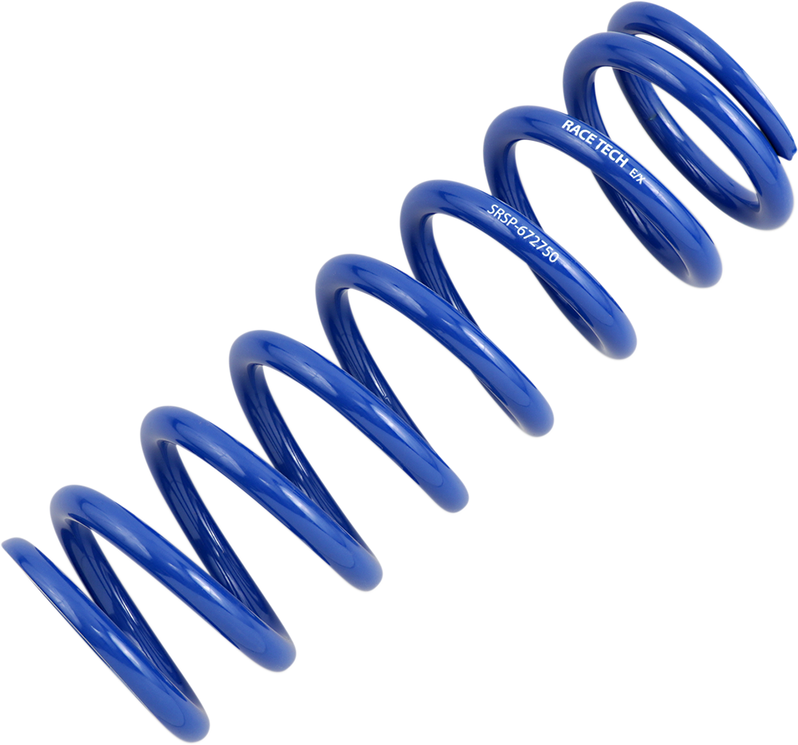 Race Tech Front Shock Spring - Blue Sport Series - Part SRSP 672748