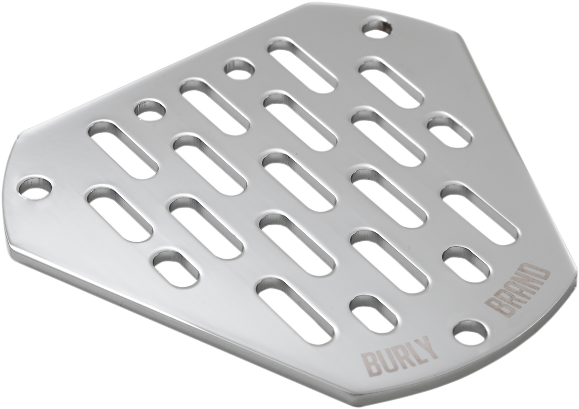 BURLY BRAND Replacement Face Plate - MX - Chrome 0206-0181-CH