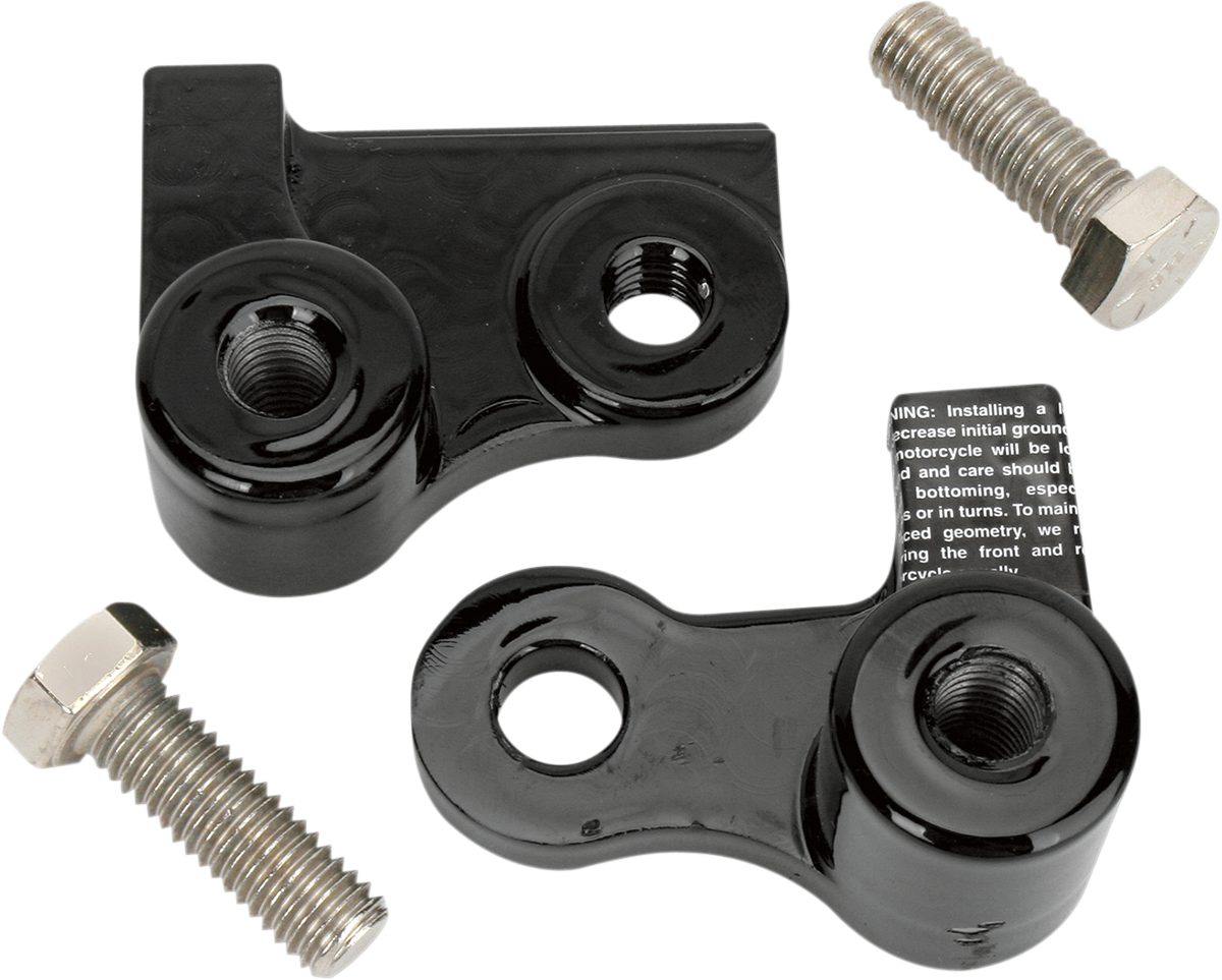 BURLY BRAND Lowering Kit - Rear - Lowers 1" - Black - '06-'17 FXD B28-22007