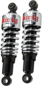 BURLY BRAND Suspension Kit - Slammer - Chrome - '80 - '16 FLHT B28-1004