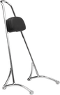 BURLY BRAND 20" Tall Sissy Bar - Chrome - HD Sportster '04-'22 B13-1501C