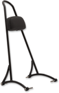 BURLY BRAND 20" Tall Sissy Bar - Black - HD Sportster '94-'03 B13-1503B