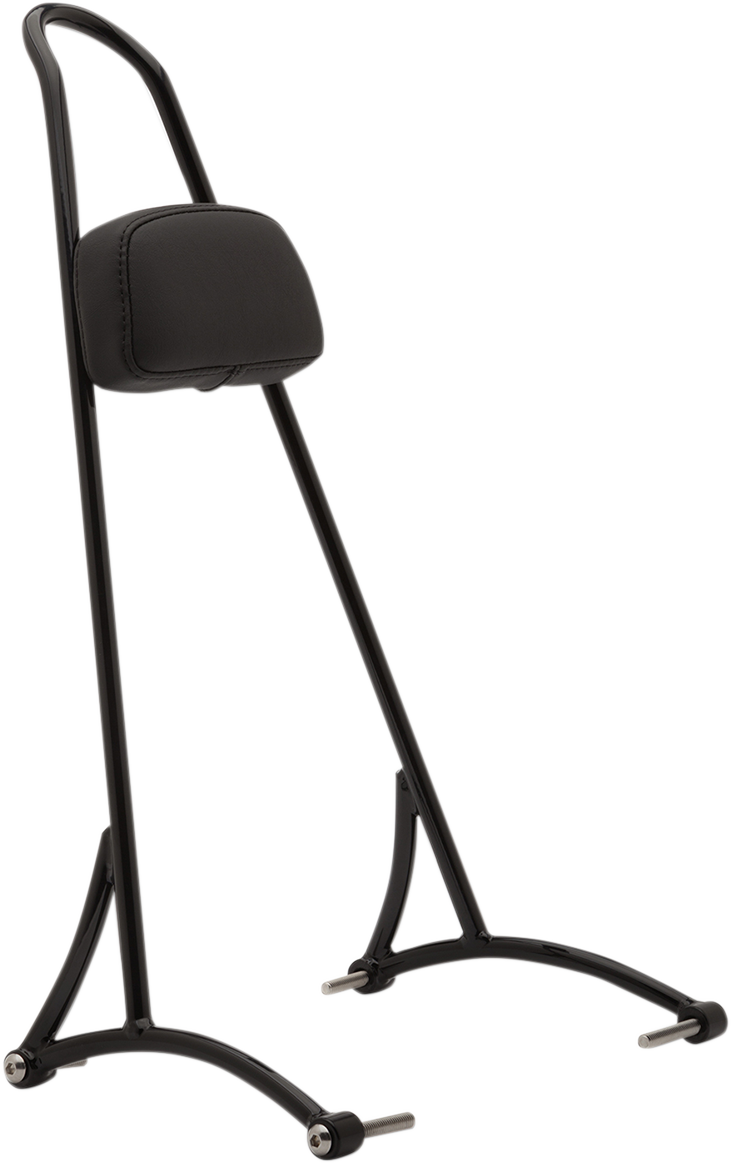 BURLY BRAND 20" Tall Sissy Bar - Black - HD Dyna B13-1505B