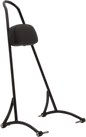 BURLY BRAND 20" Tall Sissy Bar - Black - HD Dyna B13-1505B