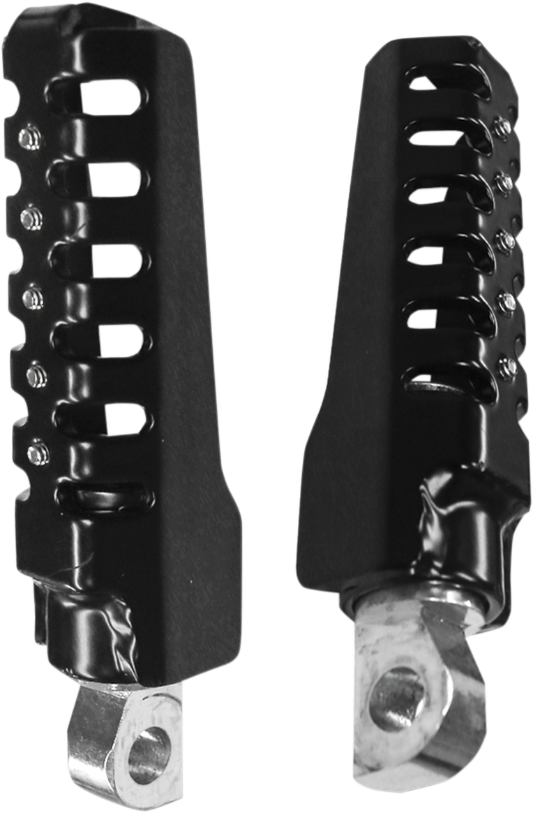 BURLY BRAND Razorback Foot Pegs - Black B13-1002B