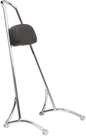 BURLY BRAND 20" Tall Sissy Bar - Chrome - HD Dyna B13-1505C