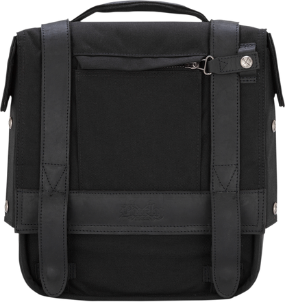 BURLY BRAND Voyager Detachable Cordura® Saddlebag - Black B15-1000B