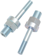 BURLY BRAND Adjustable Shock Lowering Kit - Rear - Lowers 0"-1.25" - Silver Zinc Finish B28-257