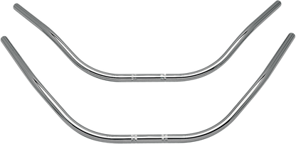 BURLY BRAND Bikini Beach Bar Handlebar - Internal Wiring - Chrome B28-329
