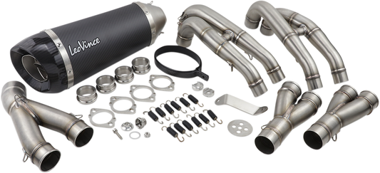 LEOVINCE Factory S Exhaust - Carbon Fiber - YZF-R6 8482SNU
