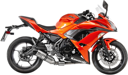 LEOVINCE LV One Evo Exhaust System - Stainless Steel - Ninja 650/Z650 14181EU