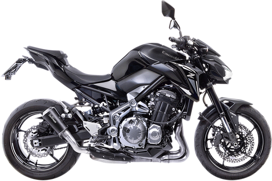 LEOVINCE LV-10 Slip-On Muffler - Black Stainless Steel - Z 900 15204B