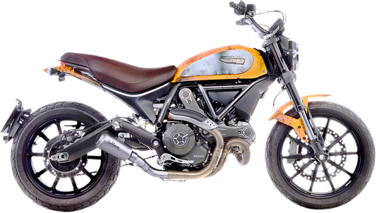 LEOVINCE Stainless Steel LV-10 Muffler for Scrambler 15206U