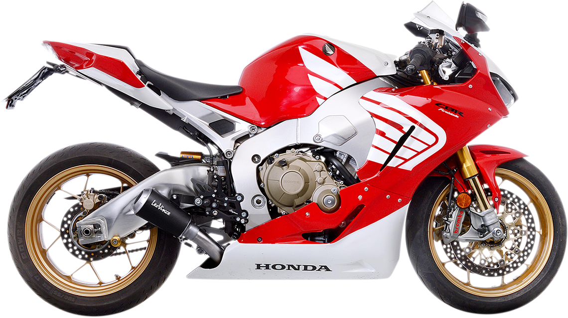 LEOVINCE LV-10 Slip-On Muffler - Black Stainless Steel - CBR1000RR 15207BU