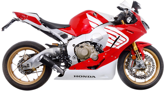 LEOVINCE LV-10 Slip-On Muffler - Black Stainless Steel - CBR1000RR 15207BU