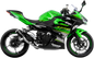 LEOVINCE LV-10 Slip-On Muffler - Black Stainless Steel - Ninja 400 15218BU