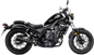 LEOVINCE Classic Racer Slip-On Muffler - Rebel 300/500 15006BU