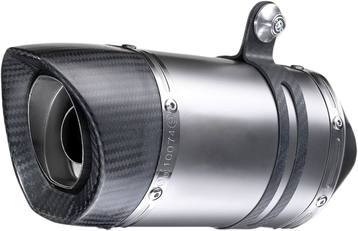 LEOVINCE LV Pro Slip-On Muffler - Stainless Steel - Street Triple 765 14286EU
