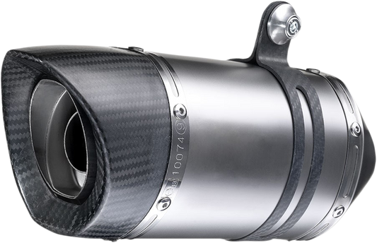 LEOVINCE LV Pro Slip-On Muffler - Stainless Steel - Street Triple 765 14286EU