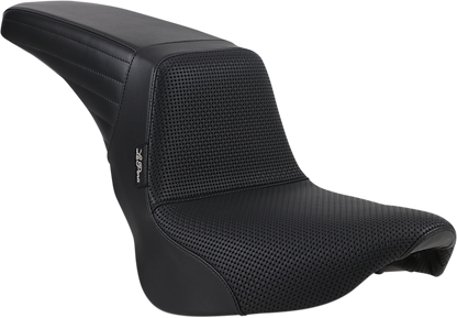 LE PERA Kickflip Seat - Basketweave - Black - FXBB '18-'21 LY-590BW