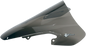 ZERO GRAVITY Double Bubble Windscreen - Smoke - GSXR1 16-107-02