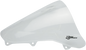 ZERO GRAVITY Double Bubble Windscreen - Clear - SV650/1000 16-157-01