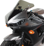 ZERO GRAVITY Double Bubble Windscreen - Smoke - YZF-R6 16-578-02
