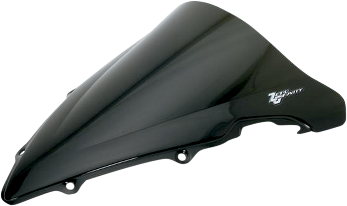 Zero Gravity Double Bubble Windscreen for Yamaha YZF-R6 (Part #16-578-19) - Dark Smoke