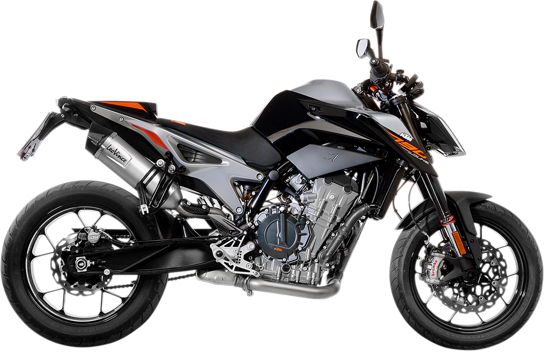 LEOVINCE LV One Evo Muffler - Stainless Steel - Duke 790 14253EU