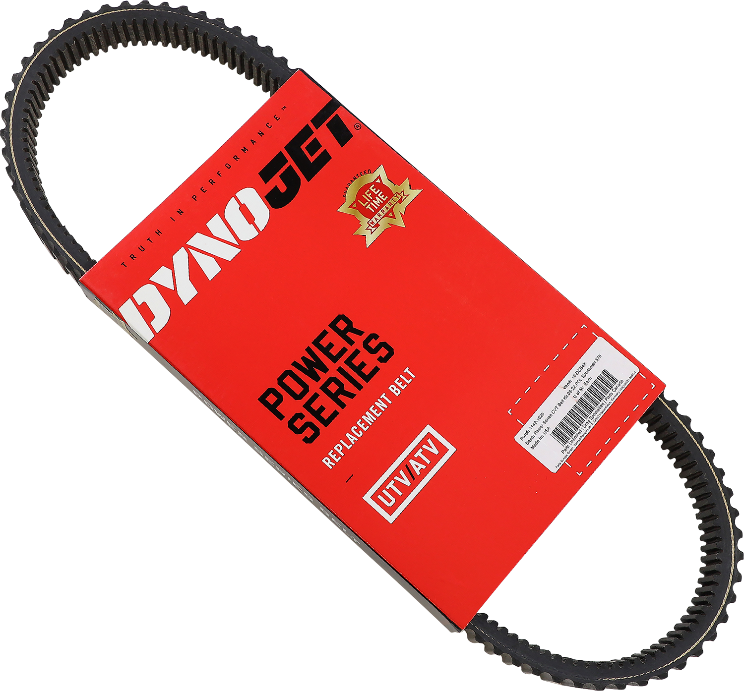 DYNOJET Drive Belt - Power Series High Performance - Polaris 19-DCB4X