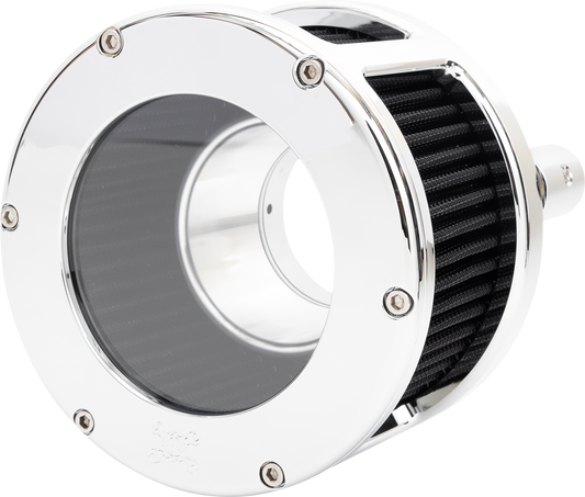 FEULING PARTS BA Race Series Air Cleaner Kit - Chrome - Black Filter 5528