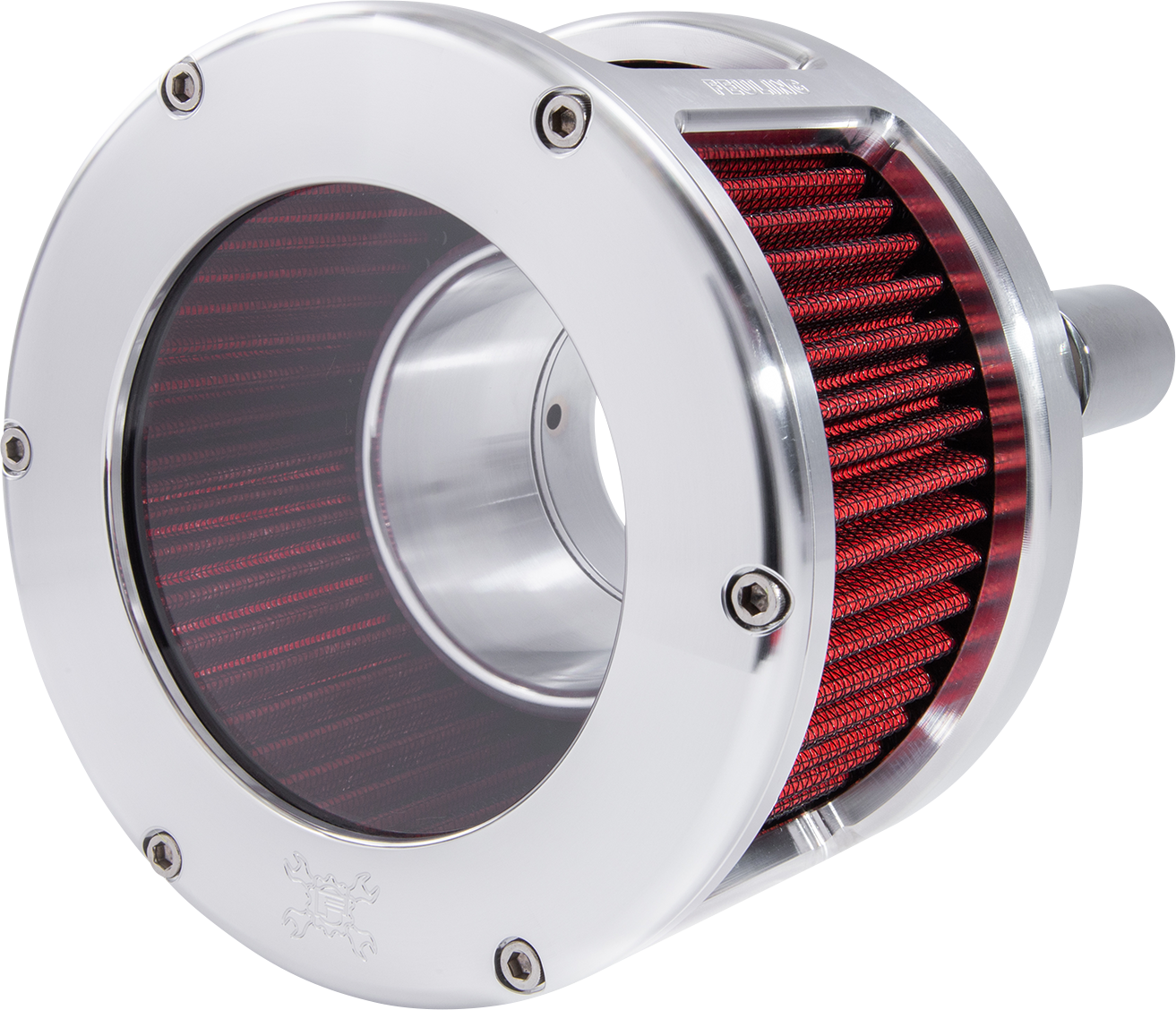 FEULING PARTS BA Race Series Air Cleaner Kit - Raw - Red filter 5422